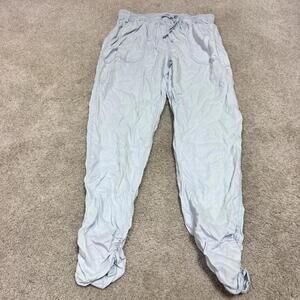 Thread + Supply Pants Blue Elastic Waist Pockets Women’s Size Small